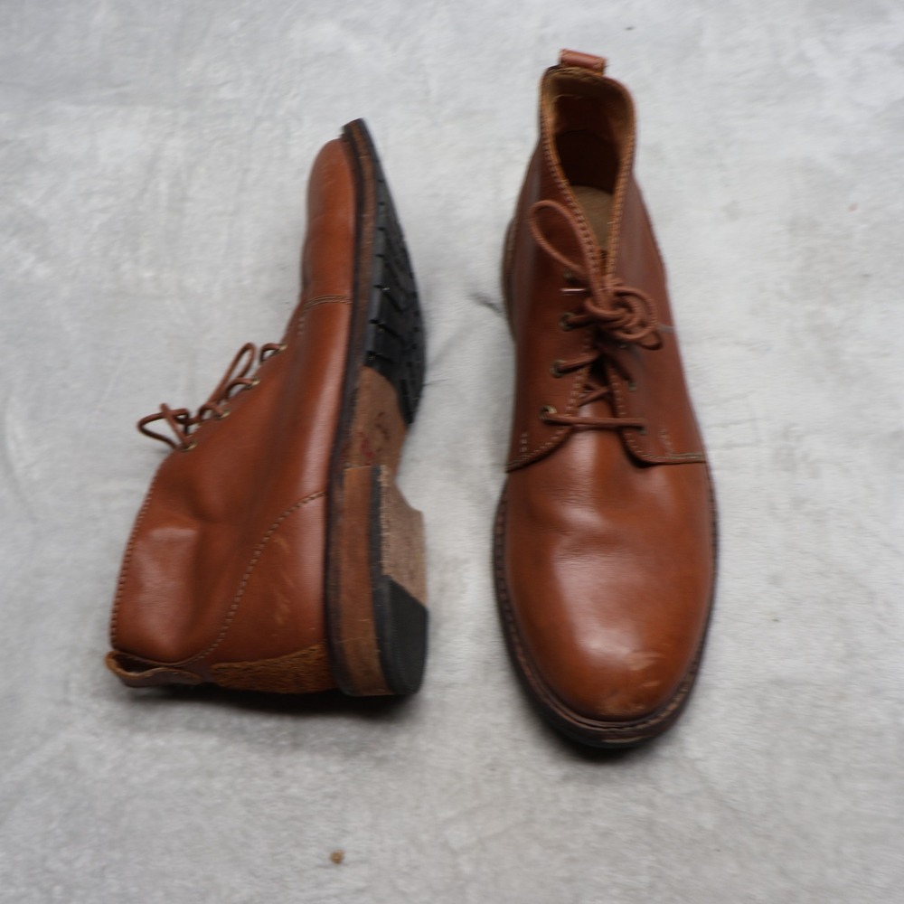 Clarks Mens 11.5M Chukka Boots Brown Clarkdale Base Lace Up Heritage Timeless